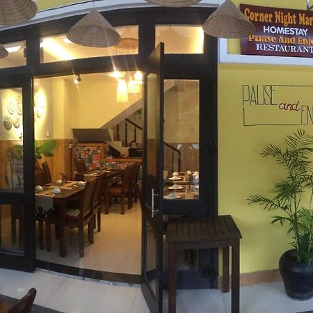 Corner Night Market Homestay Хоян Екстер'єр фото