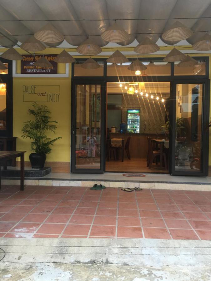 Corner Night Market Homestay Хоян Екстер'єр фото